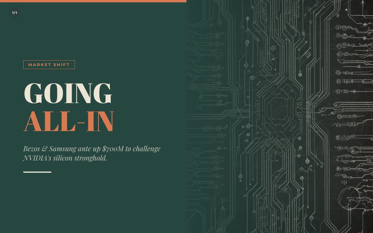 Jeff Bezos' $693M Unconventional AI Bet: Why Traditional Chips Are Dead