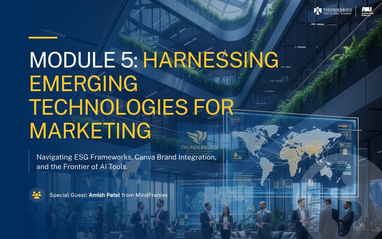 Module 5: ESG & Course Updates