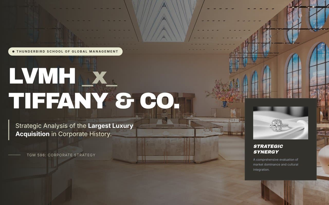 LVMH & Tiffany & Co — Global Corporate Strategy