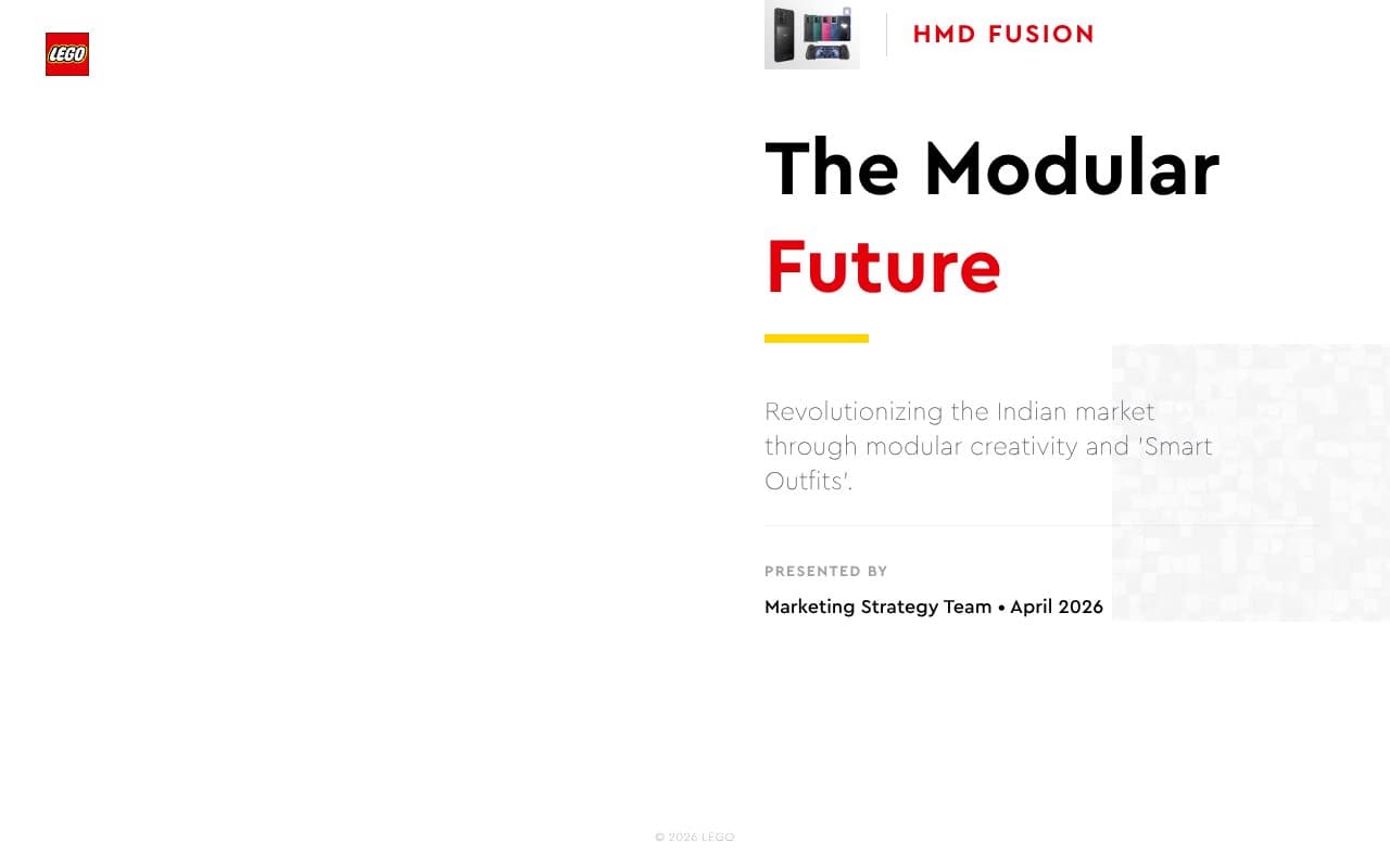 LEGO × HMD Fusion: Modular India Expansion Strategy