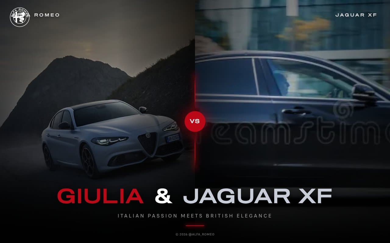 Alfa Romeo Giulia vs Jaguar XF X260