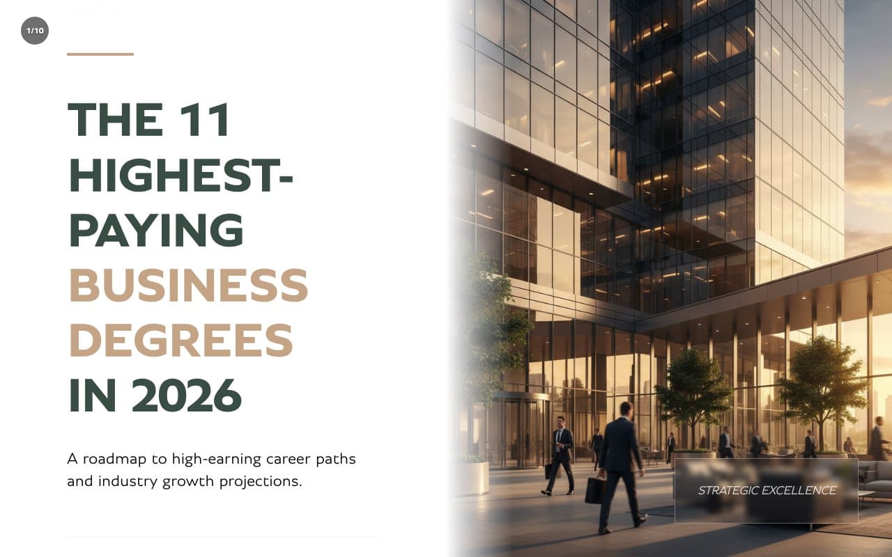 The 11 Business Degrees That Pay $80K+ in 2026: Complete Student Guide