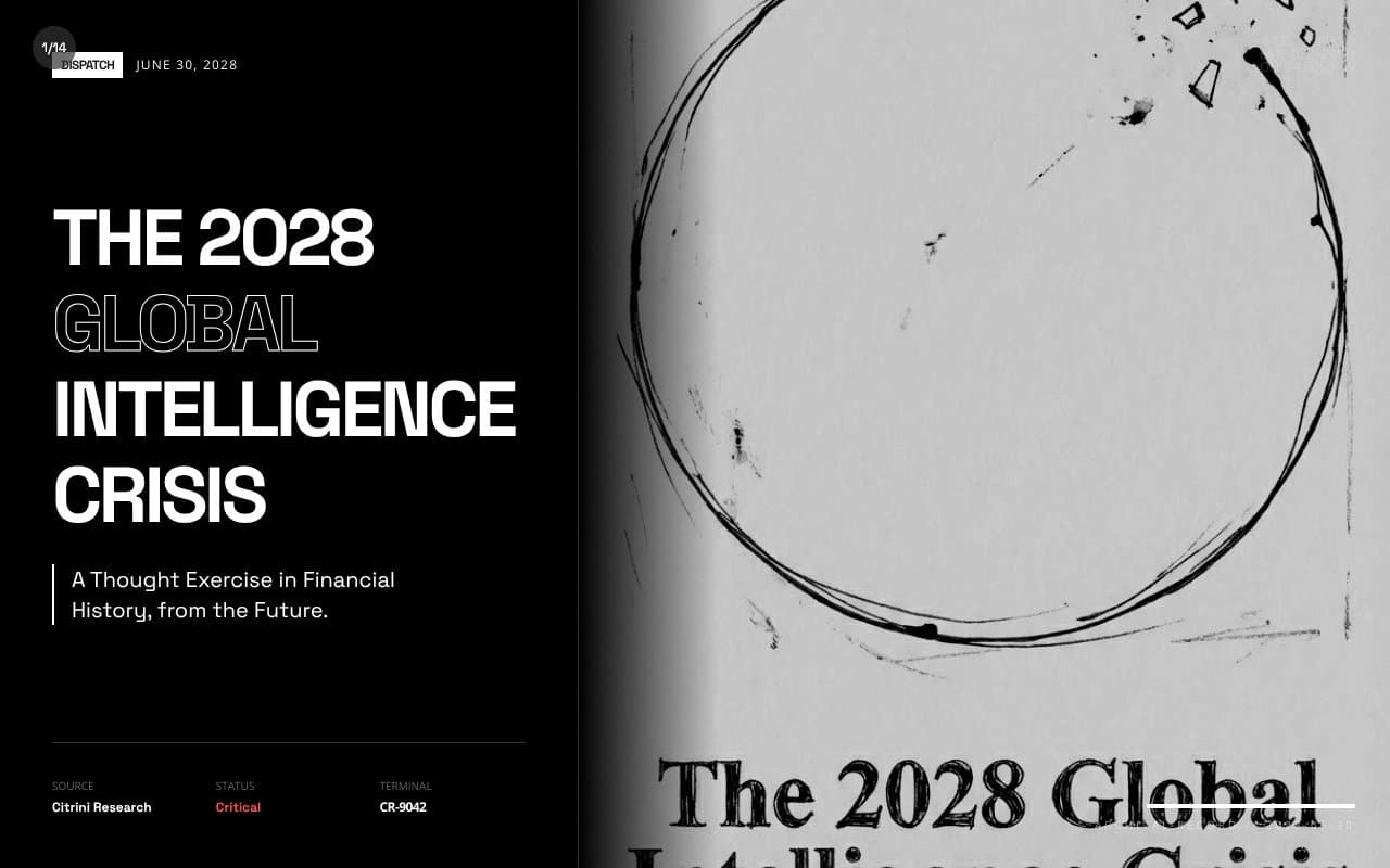 The 2028 Global Intelligence Crisis