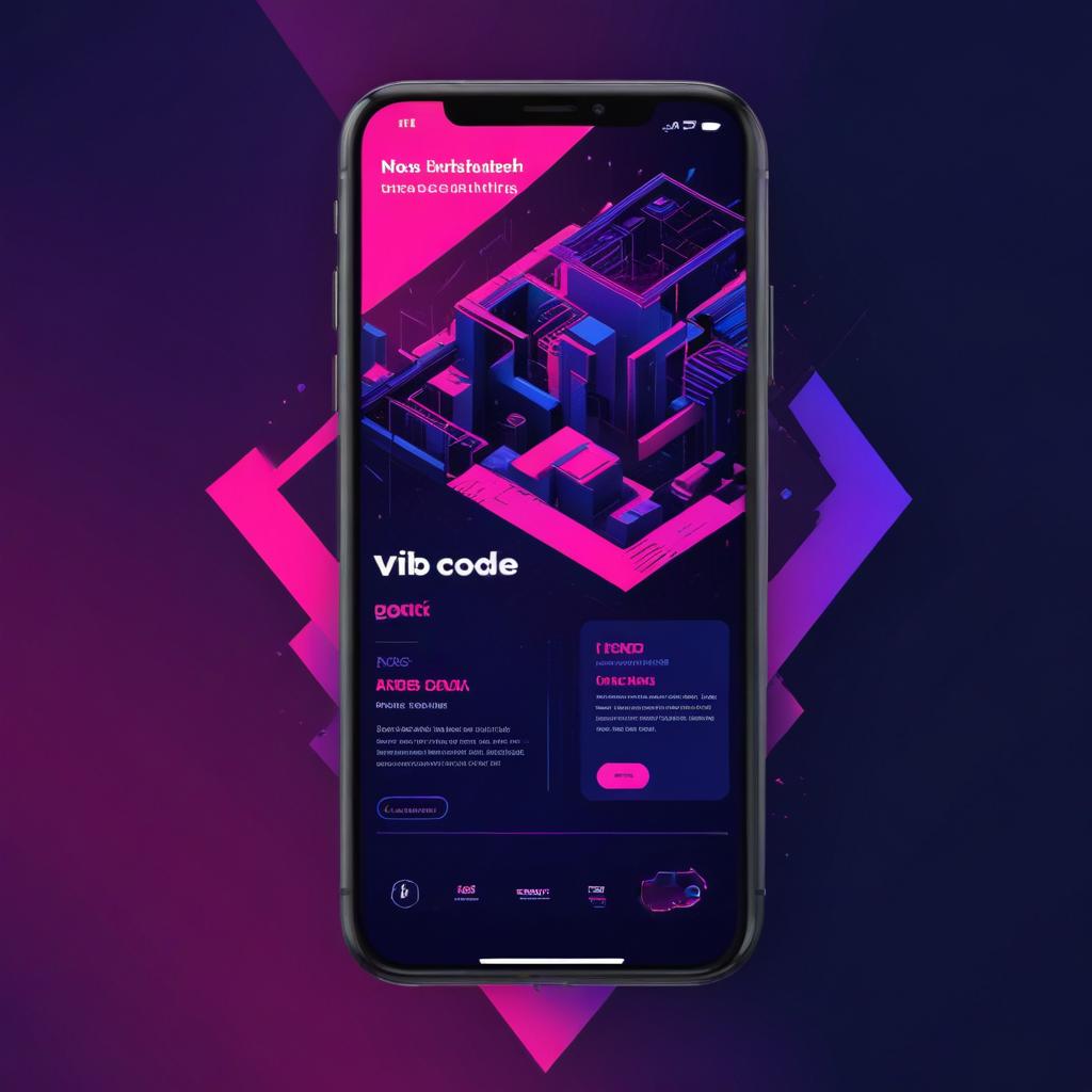 Neo-Brutalist Landing Page Concept